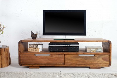 Luxus TV asztal masszív fából Island